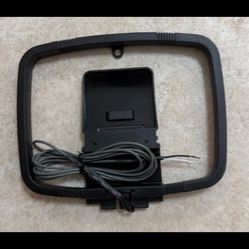 New AM Loop Antenna 2 Pin Bare Wire Connector For Radio Sound Stereo Receiver