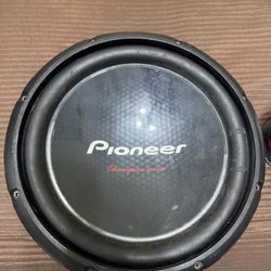 Pioneer Subwoofer 