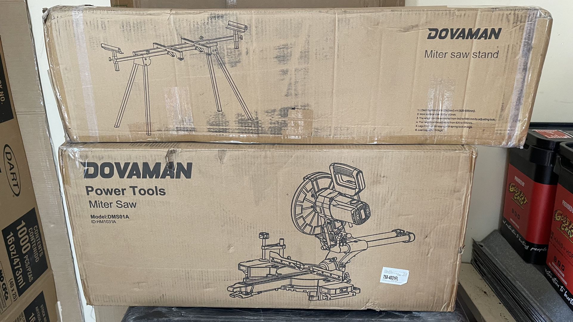 Dovaman Miter Saw And Stand
