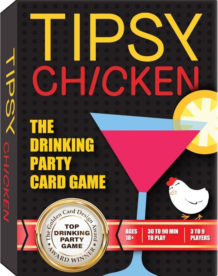 Fun Drinking Card Games for Adults - Adult Drinking Games for Adults Party Game Night - Adult Board Games for Groups and Parties - Drunk Card Games Ad