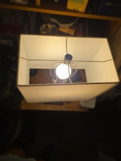 2' × 1' Lamp With USB Entry