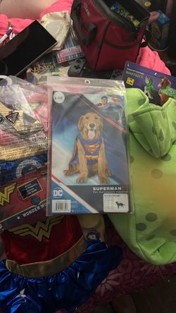 DC Superman Pet Halloween Costume XS-SM