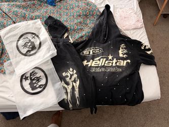 Hellstar Studios Tracksuit Set Black
