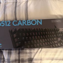 Logitech G512 CARBON RGB Mechanical Gaming Keyboard GX Brown Tactile