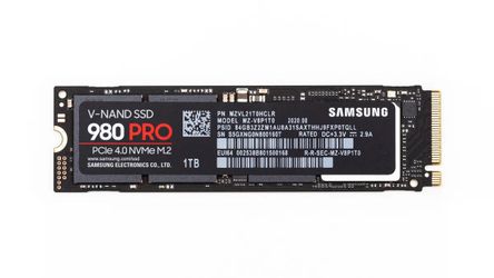 Samsung 980 PRO 1TB PCIe 4.0 M.2 NVMe SSD