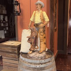 Cowboy Statue