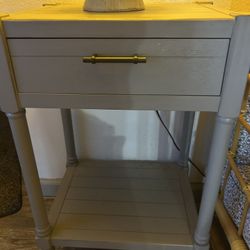 Side Tables Like New, Rustic Look