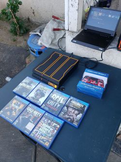 2017 PS4 Not Basic But Limited edition 1000GB. Has Games installed & 1 Control $220! Or Combo 7 Games is $320!  Trade up are welcome. All works 100%