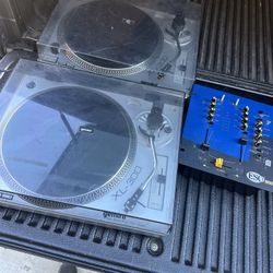 Turntable Record Player Gemini Xl-300 (2 Available) Dj mixer