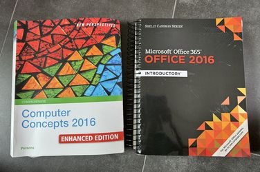 Computer Concepts 2016 And Microsoft office 365