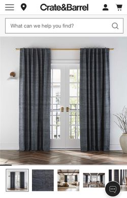 Crate & Barrel Drapes/Panels (2)