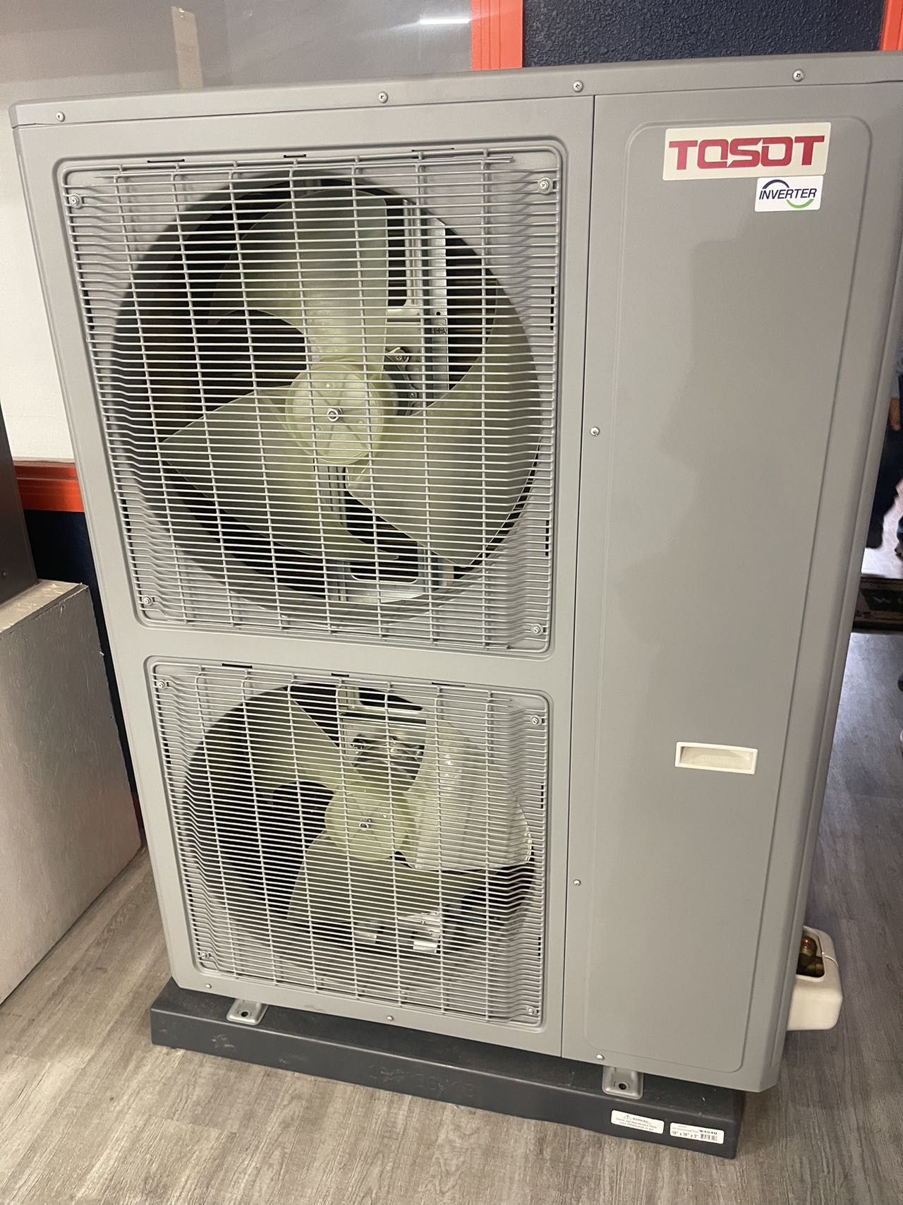 New tosot 5 ton heat pump split central ac 17 seers 230v for sale in