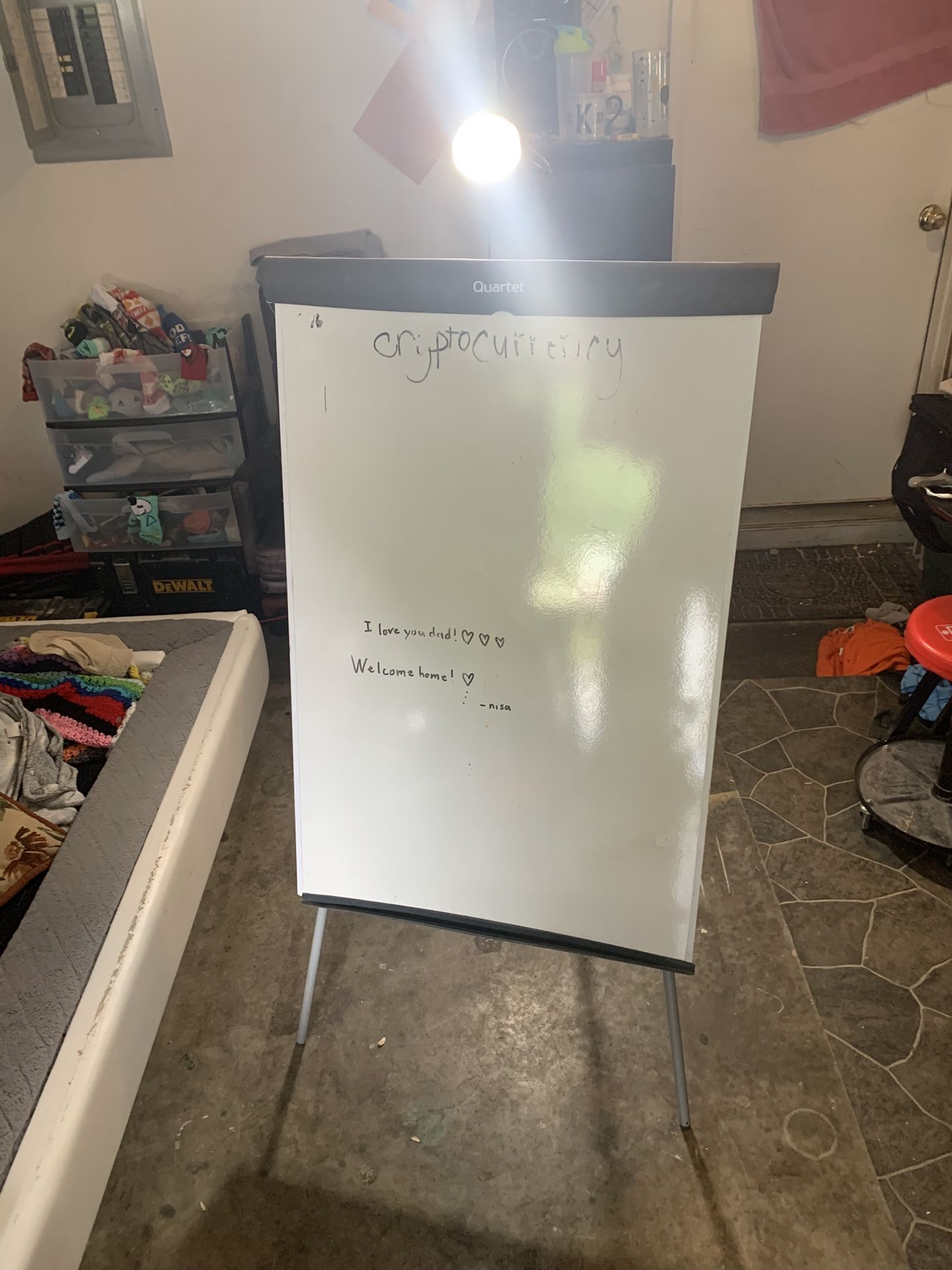 White Board With Stand