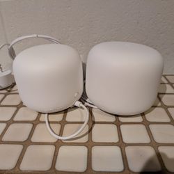 Google Nest WiFi Router and 1 Point