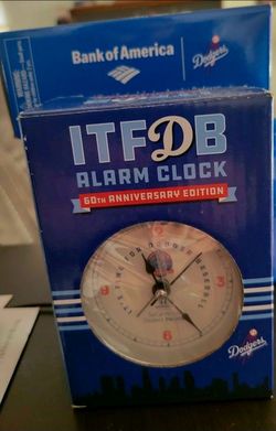 Dodgers 60th Anniversary Clock