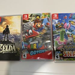 Nintendo SWITCH games