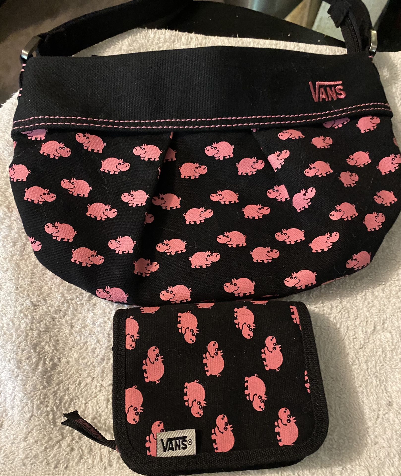 Vans Purse And Matching wallet Hippo VANS Skateboard