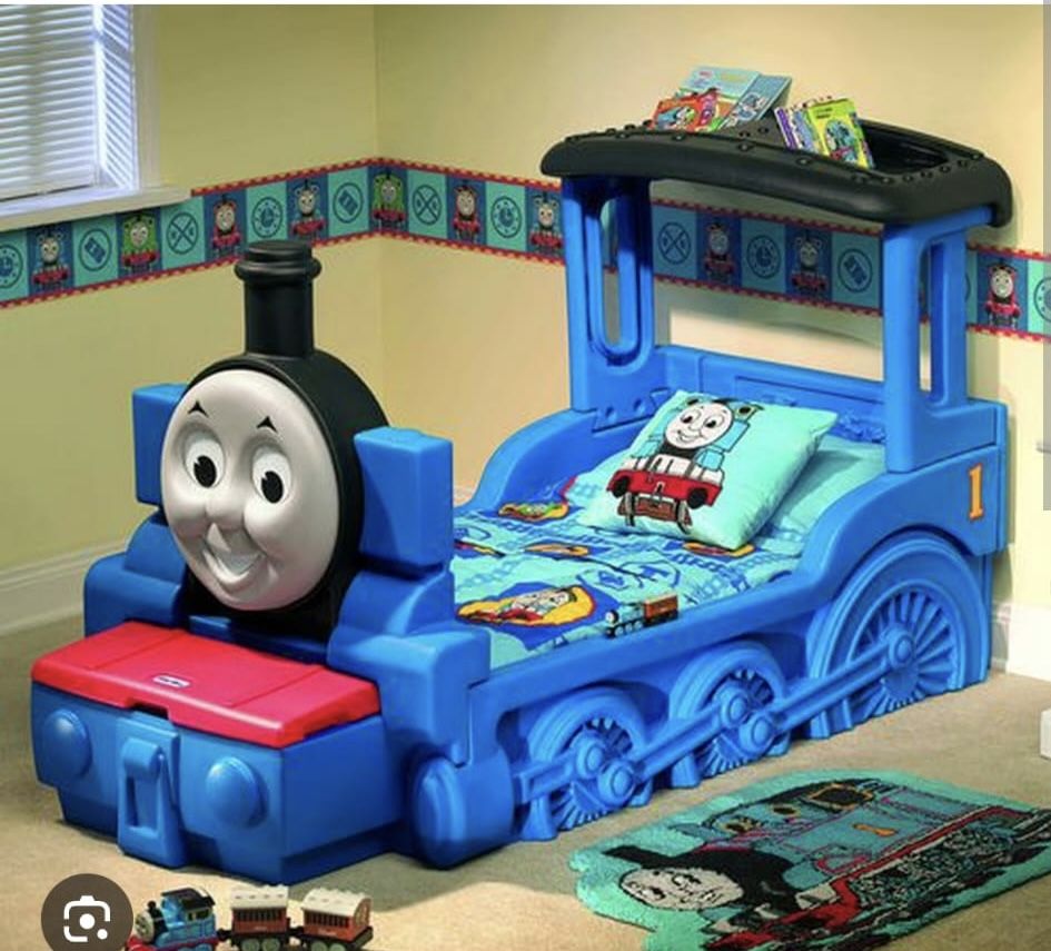 Little Tikes Tomas The Train Bed With Mattress