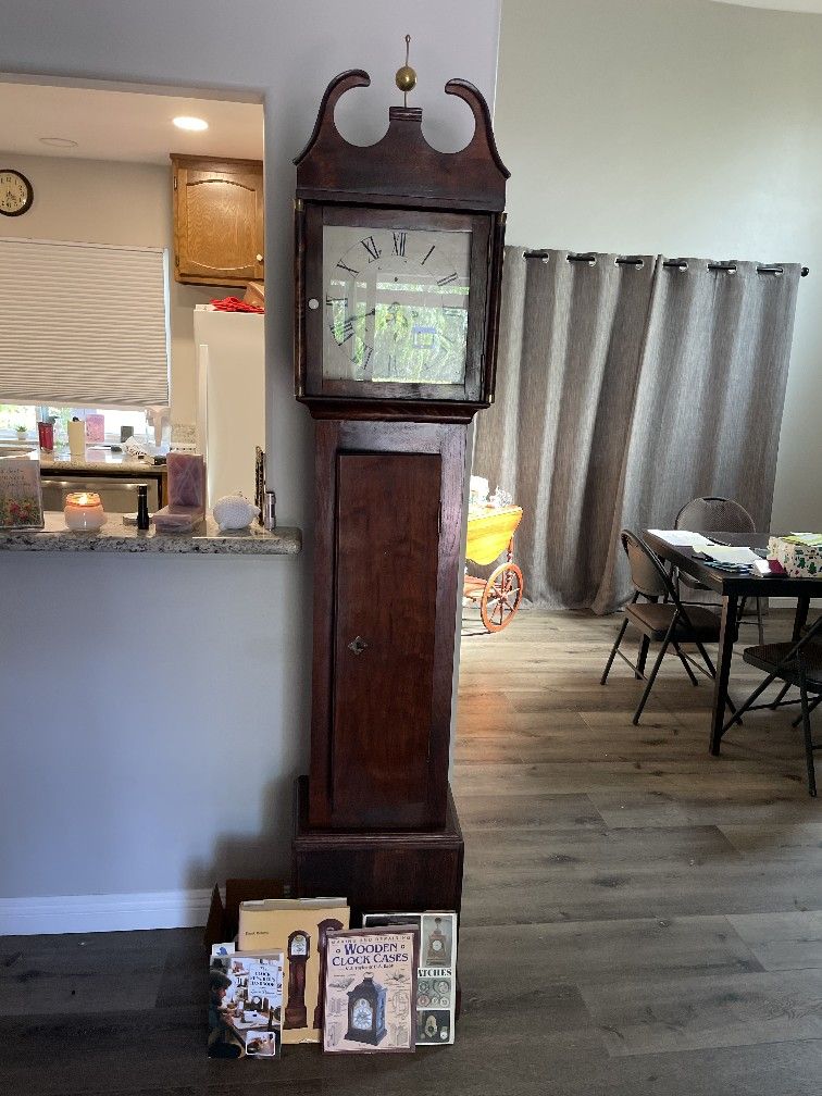 Clock Lovers! Tall Clock With Original 1790's Clock mechanism -Best Offer!