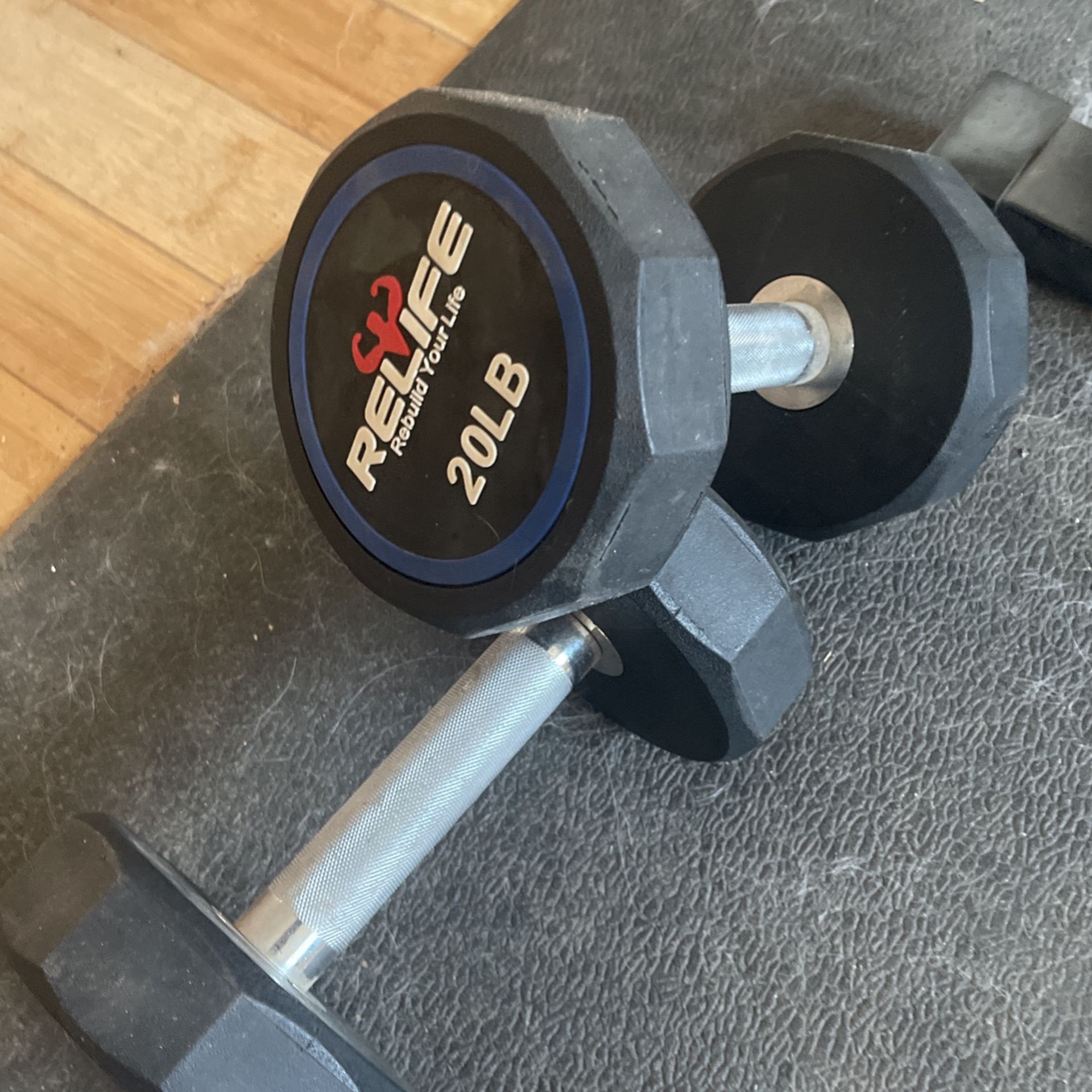 20lb Dumbbell With Bench