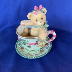 1997 *Cherished Teddies* Cup And Saucer Figurine
