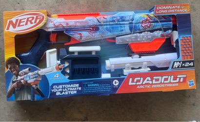 The Nerf Loadout Arctic Zerostriker Blaster-NEW!