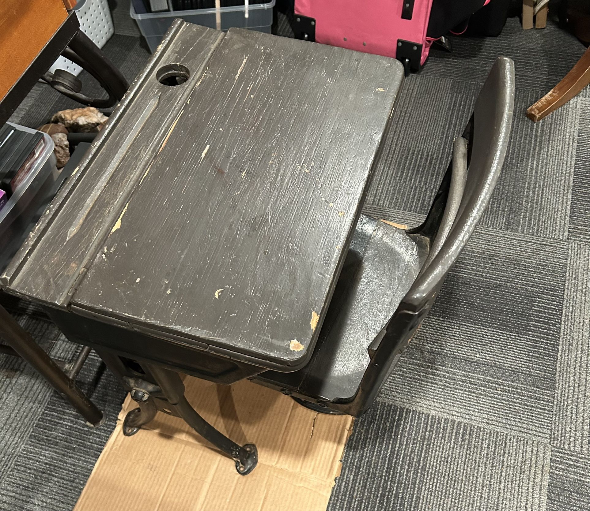 Antique Child’s Desk with Chair