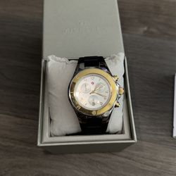 Women’s Two Tone Michele 40mm Jellybean Watch