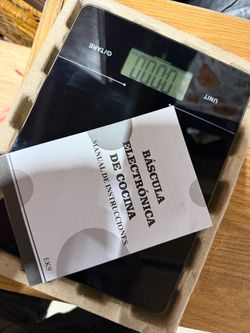 Electronic Kitchen Scale with LCD Display