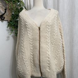 Vintage chunky cardigan