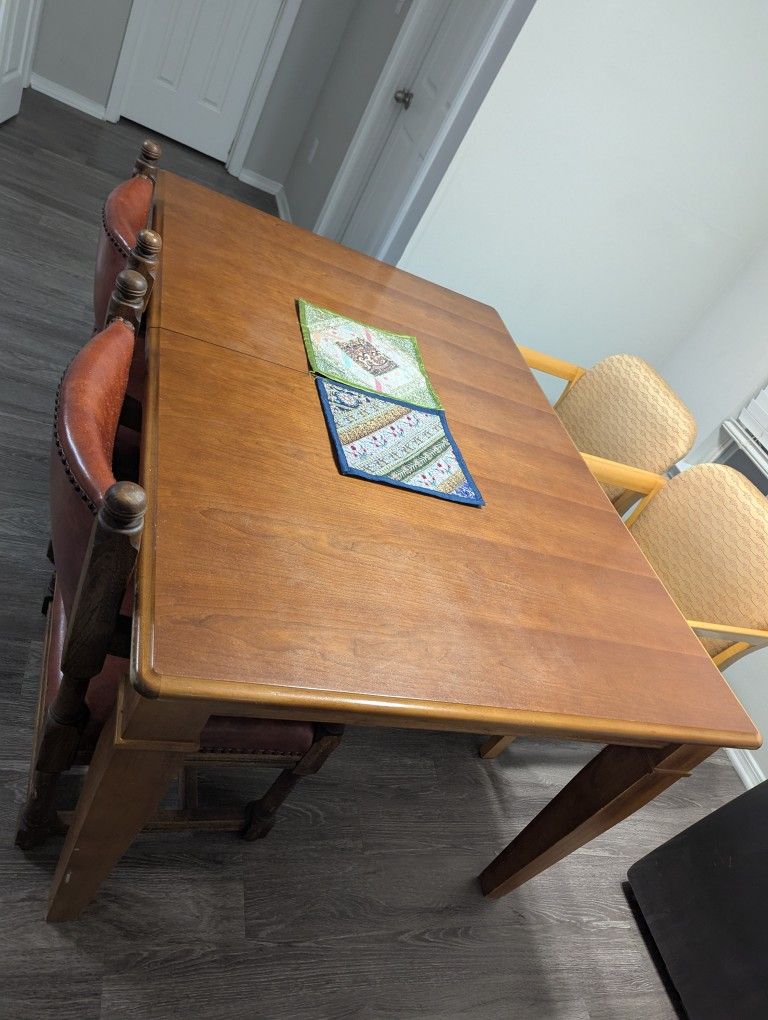 Sturdy Wooden Dining Table