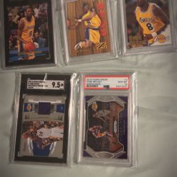 Kobe Bryant And Michael Jordan Authenticated Cards! 