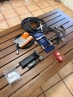 Guitar Pedal & Audio Accessories Bundle – $70 OBO