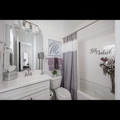 Shower Curtain w/liner