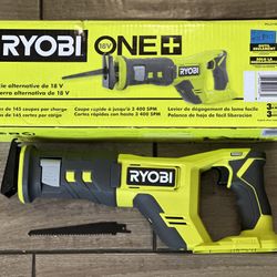 ryobi ONE+ 18V Cordless Reciprocating Saw (Tool Only) (normal wear) 