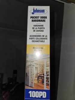 Johnson Pocket Door Track and Hardware Set