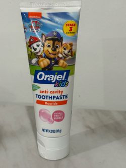 Orajel toothpaste kids