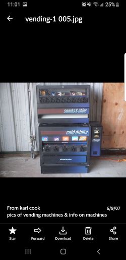 Large and Smaller Vending Machines