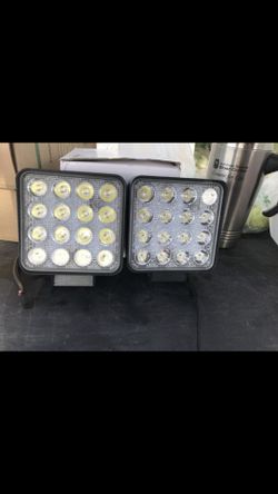 Square led pair
