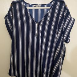 Women’s Striped Top Size XL