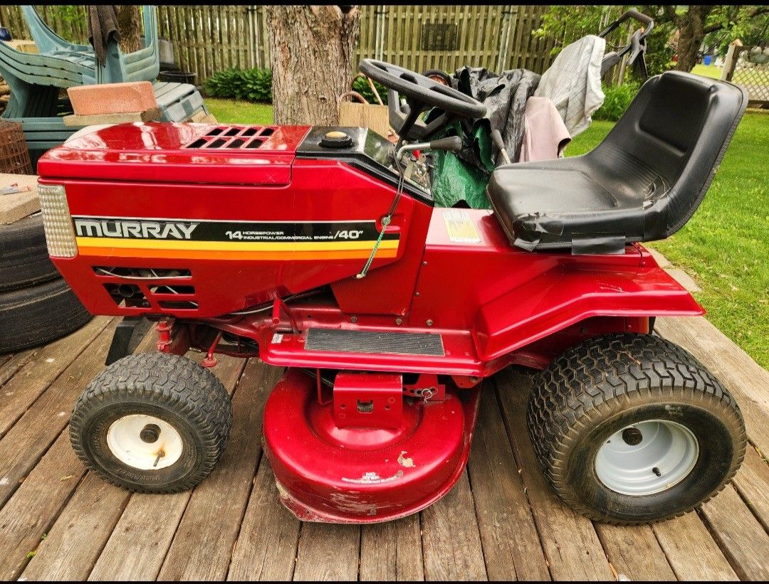 Bagger system parts for MURRAY 14hp 40" cut riding mower - TRADE or BUY