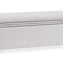 Pottery Barn Storage Ottoman 