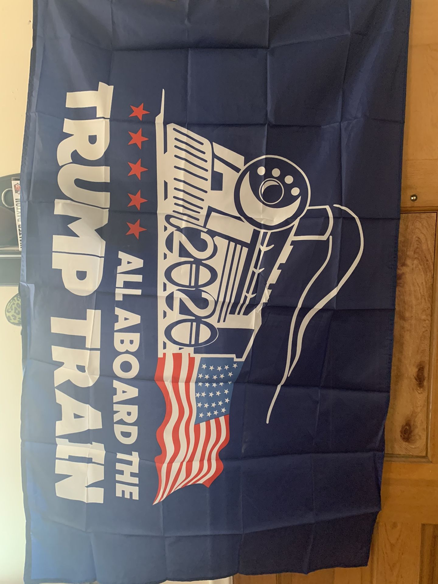 Trump flags