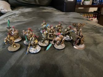 10x Custodian Guard Warhammer 40k (Painted)