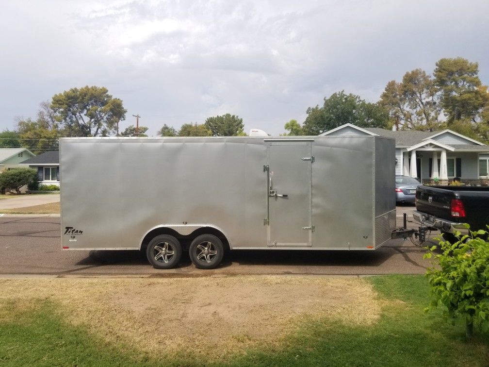 2013 Stealth 8.5x20 enclosed trailer