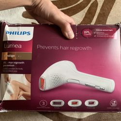 IPL Lazer Hair remover Philip Lumea 