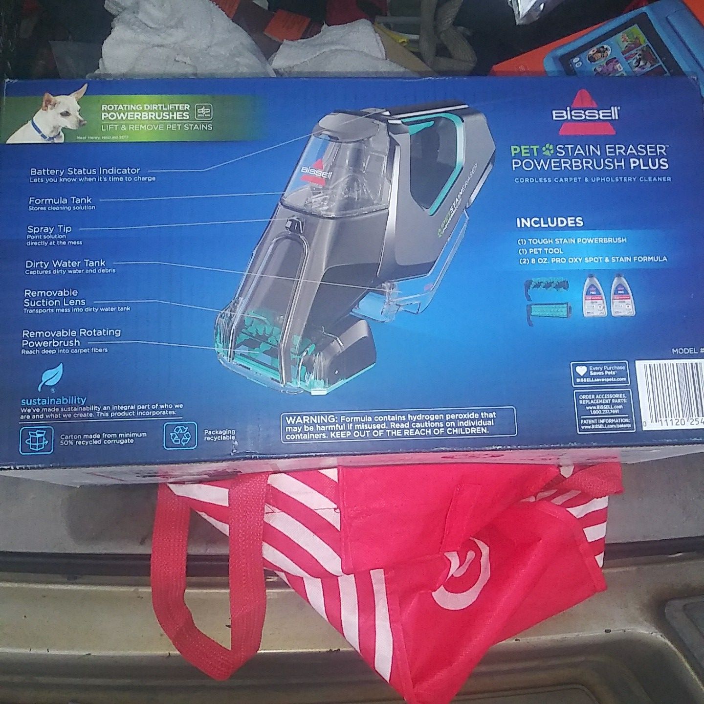 Bissell compact carpet cleaner/powerbrush plus