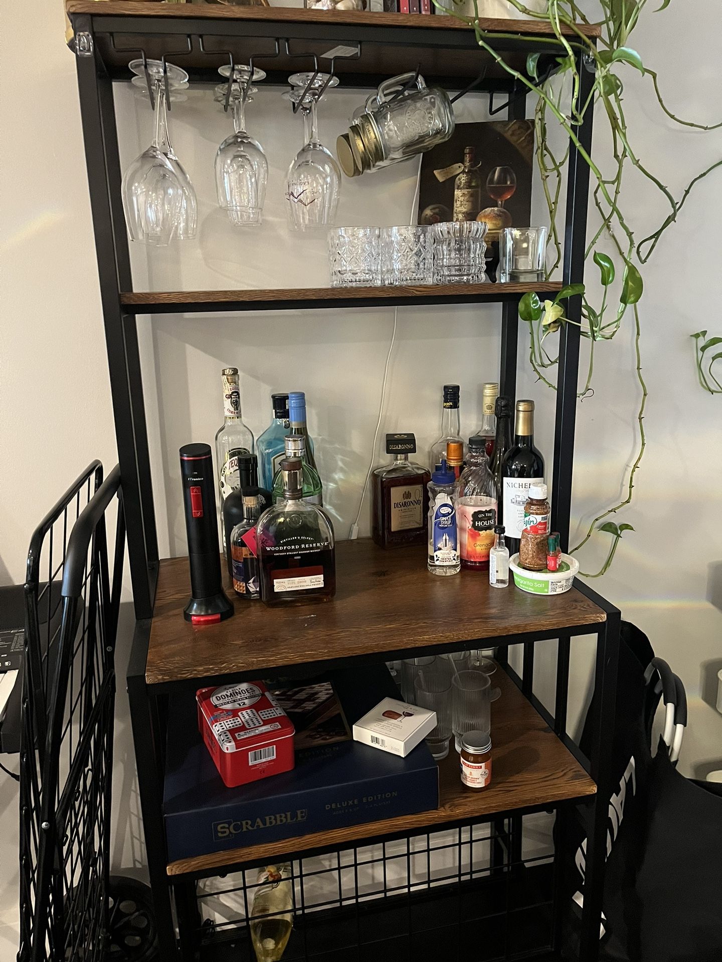 Bar And Wine Rack
