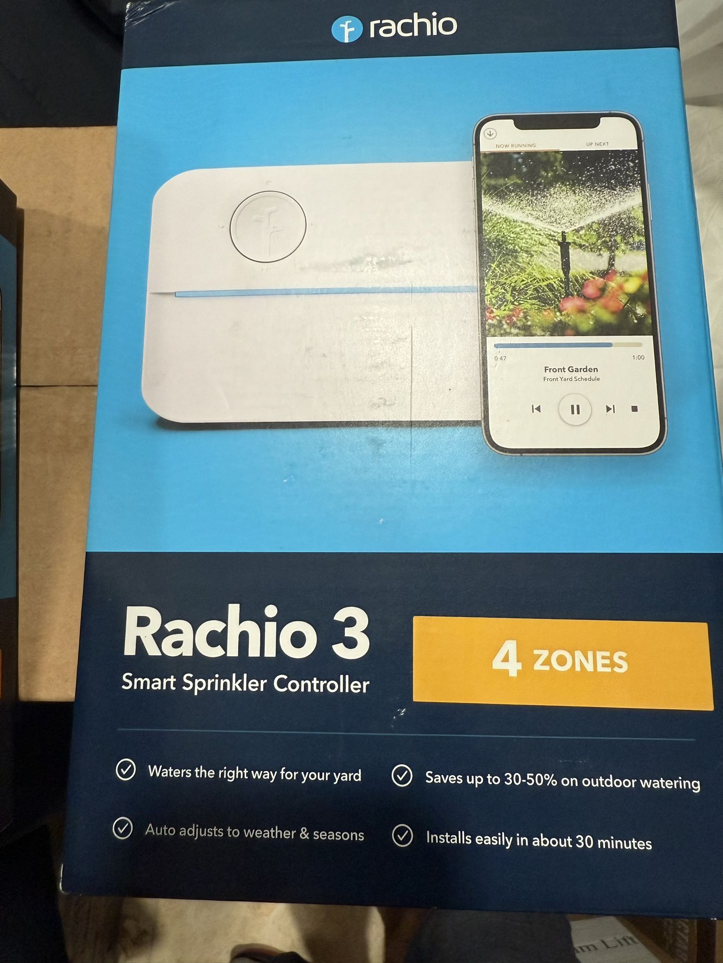 Rachio 3 (4) Zone Smart Sprinkler Controller