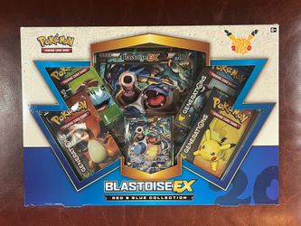 Pokemon Generations TCG Red & Blue Collection Blastoise EX Sealed